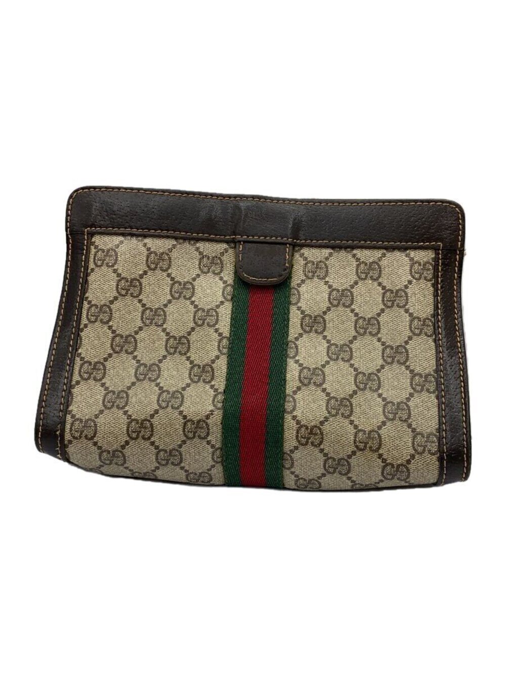 Gucci Shoulder Bag Brown All over Gucci parfums